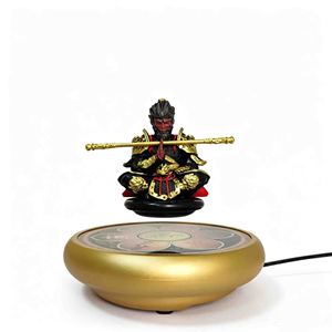 Escultura Magnética Levitante de Sun Wukong, Rey Mono, con Base LED RGB y Altavoz Bluetooth, Decoración de Escritorio para el Hogar, Black Myth Wukong - Product Image 2