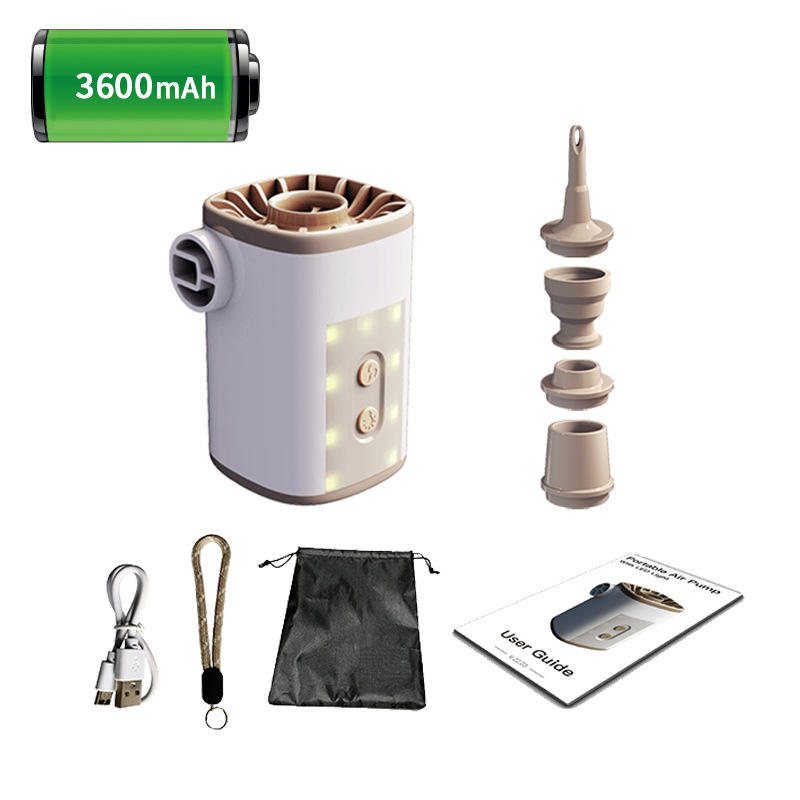 Khaki + white two-color 3600mah