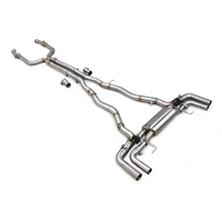Échappement Valvetronic automatique pour BMW M850 M850i Alpina B8 G14 G15 G16 4.4TT 2019-2023 tuyau d'échappement en acier inoxydable