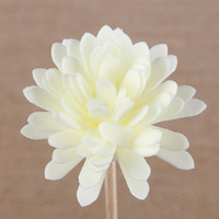5cm En Gros Naturel Artificielle Bois Rose Fleur Roseau Sola Fleurs Bouquet Diffuseur En Vrac