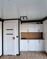 Maison conteneurisée maritime, entièrement équipée, majoritairement meublée, 20 pieds, 40 pieds, pliable et extensible, conforme aux normes australiennes