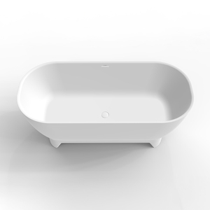 <span class=keywords><strong>Bañera</strong></span> independiente de lujo OEM <span class=keywords><strong>con</strong></span> <span class=keywords><strong>patas</strong></span> Función de remojo <span class=keywords><strong>para</strong></span> uso en baños interiores apartamentos hoteles proyectos comerciales - Product Image 3