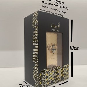 Profumo Atheeri transfrontaliero con fragranza floreale e fruttata a nido d'ape 100ml, Eau De Parfum Arabo <span class=keywords><strong>Unisex</strong></span> Zhejiang - Product Image 4