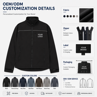 Veste Softshell d'Extérieur pour Hommes, Nouveau Design, Personnalisée, Grandes Tailles, Hiver, Imperméable et Chaude