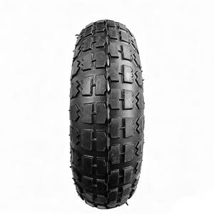 Pneus en caoutchouc de 10x3.50-4 pouces, roues de remplacement, roue pneumatique utilitaire, roulement à billes, axe de 16 mm, garantie de 1,5 an pour chariot à main - Product Image 6