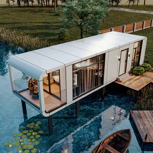 Akay บ้านสำเร็จรูปหุ้มฉนวนสำเร็จรูปแบบถอดได้, บ้านแคปซูลแบบปรับแต่งได้ทันสมัย - Product Image 1