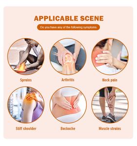 Knie-, Knöchel-, Rücken-und Nackens chmerz linderung Wärme therapie Massage pflaster Verbessert die Mobilität Langlebig Lindert 12 Stunden - Product Image 2
