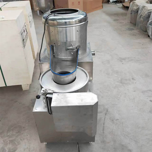 Máquina de Línea de Producción de Papas Fritas, <span class=keywords><strong>Lavadora</strong></span>, Peladora y Cortadora Automática de Papas con 3 Cuchillas de Acero Inoxidable, Equipo de Cocina Comercial - Product Image 5
