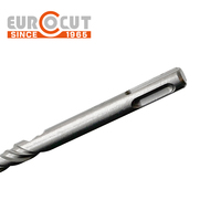 Foret à marteau plat SDS Plus d'usine EUROCUT pour le forage de béton, de maçonnerie et de roche