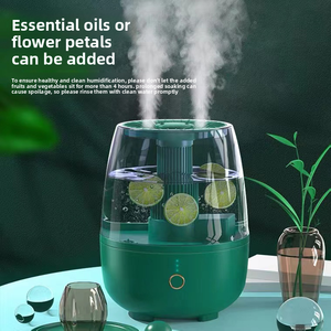 เครื่องเพิ่มความชื้น<span class=keywords><strong>ใน</strong></span>อากาศแบบอัลตราโซนิกขนาดเล็ก 6.8 ลิตร พร้อมหัวพ่นคู่ เสียงเบา ใช้งานร่วมกับอโรมาเธอราพี ควบคุมด้วยรีโมทอัจฉริยะ ระบบ<span class=keywords><strong>ส</strong></span>ัมผั<span class=keywords><strong>ส</strong></span> เหมาะสำหรับโรงแรม - Product Image 5