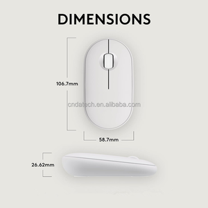 Souris sans fil mince Pebble M350 Souris de jeu <span class=keywords><strong>portable</strong></span> Récepteur 2,4 GHz Souris d'ordinateur mince pour ordinateur <span class=keywords><strong>portable</strong></span>/ordinateur <span class=keywords><strong>portable</strong></span>/iPad/<span class=keywords><strong>PC</strong></span>/Mac - Product Image 6