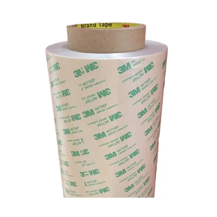 12inch x 60yards clear 0.05mm double sided tape roll 200mp 3 m 467mp adhesive transfer tape