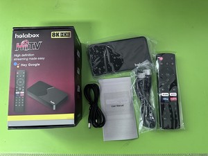 Boîtier TV Android Holabox HiiTV12M, best-seller, Allwinner H618, double WiFi 6, télécommande vocale Bluetooth, lecteur multimédia en streaming - Product Image 2