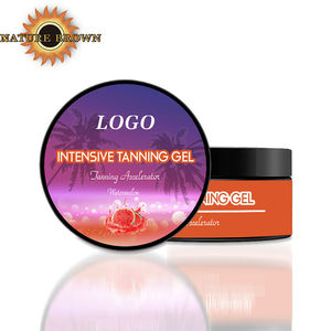 <span class=keywords><strong>Crema</strong></span> de brillo corporal orgánica Natural de etiqueta privada para cama solar, solárium, bronceado oscuro para cama solar mejorada, <span class=keywords><strong>crema</strong></span> de bronceado intensivo vegana - Product Image 1