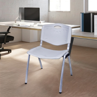 Vente en gros de chaise de formation pour étudiants en salle de classe moderne avec support en fer