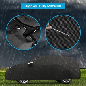 Housse de protection coupe-vent pour <span class=keywords><strong>voiture</strong></span>, compatible avec <span class=keywords><strong>Honda</strong></span> CRV 2017 – 2024, toutes saisons, imperméable, protection contre le soleil, la pluie, les UV, la poussière et la neige, housses d'extérieur - Product Image 4