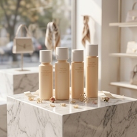 Flacon pulvérisateur pour lotion de soin de la peau TAOLIN PETG 100 ml, modèle de flacons en plastique, emballages fabriqués en Chine