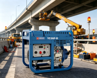 Générateur diesel refroidi par air 3 kW, puissance maximale 2,8 kW, petite centrale électrique diesel portable