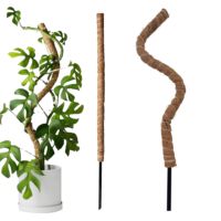Poteau en bois de hêtre anti-pourriture de 1,5 m pour mousse, vente en gros usine