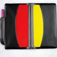 2024 Football sifflet portefeuille arbitre sac cartes pièce de monnaie professionnel Football drapeau balle manomètre Kit équipement d'entraînement sportif
