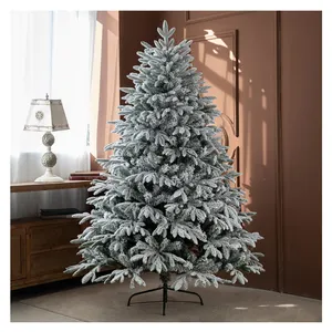 180CM noel ağacı kar tanesi noel ağacı PE PVC yapay kar noel ağacı kar arbol de navidad