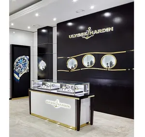 Negozi al dettaglio di gioielli decorativi personalizzati espositori per gioiellerie per centro commerciale