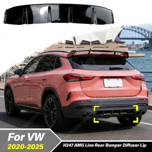 สปอยเลอร์กันชนหลังรถยนต์ StarNav สำหรับ Mercedes Benz H247 GLA180 GLA200 GLA220 GLA250 GLA35 GLA45 ปี 2020 2021 2022 2023 2024 2025 - Product Image 1