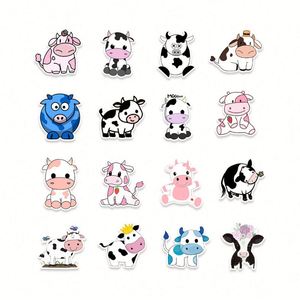 Pegatinas Personalizadas de Vinilo, Impresión de Pegatinas Troqueladas, Adhesivas, Impermeables, con Logotipo de Empresa, de PVC Transparente, con Diseño de Dibujos Animados - Product Image 1