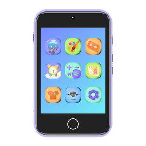 Bằng sáng chế mới 3.5 màn hình cảm ứng Toddler học tập chơi đồ chơi điện thoại với máy ảnh kép thẻ trò chơi trẻ em điện thoại thông minh - Product Image 2