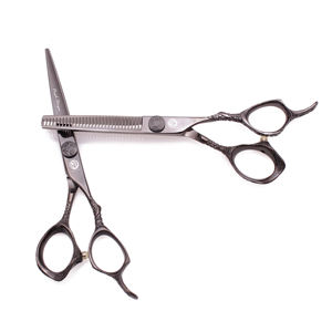 Forbici Professionali per Capelli Purple Dragon, Forbici da Parrucchiere per Sfoltire, Forbici Professionali da Barbiere in Acciaio Inossidabile Giapponese per Salone - Product Image 5