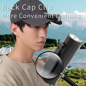 Mini không thấm nước xách tay kép nguồn cầm tay xách tay <span class=keywords><strong>Keychain</strong></span> <span class=keywords><strong>LED</strong></span> sạc với nam châm laser màu đỏ đèn pin chiến thuật - Product Image 4