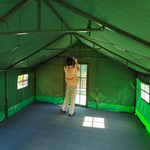 Carpa Doble Capa para Cuatro Estaciones Uganda <span class=keywords><strong>Milita</strong></span>, de Lona Impermeable para Exteriores, 4x5m, con Toldo UPF >3000mm - Product Image 6