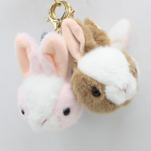 Jouets <span class=keywords><strong>de</strong></span> <span class=keywords><strong>lapin</strong></span> moelleux <span class=keywords><strong>porte</strong></span>-clés d'oreille tête <span class=keywords><strong>de</strong></span> <span class=keywords><strong>lapin</strong></span> mignon <span class=keywords><strong>porte</strong></span>-clés sac en fausse fourrure pendentif <span class=keywords><strong>de</strong></span> voiture breloques <span class=keywords><strong>porte</strong></span>-clés <span class=keywords><strong>porte</strong></span>-pompon - Product Image 2