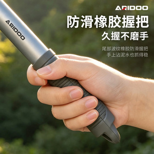 Truelle de jardin en acier inoxydable Aridoo avec manche antidérapant épaissi pour ameublir la terre, creuser et repiquer - Product Image 4