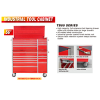 Ensemble de chariots à outils complets pour mécaniciens Torin TBT8007C-X+TBR8010C-X, boîte à outils, armoire d'atelier, chariot mobile, boîte à outils