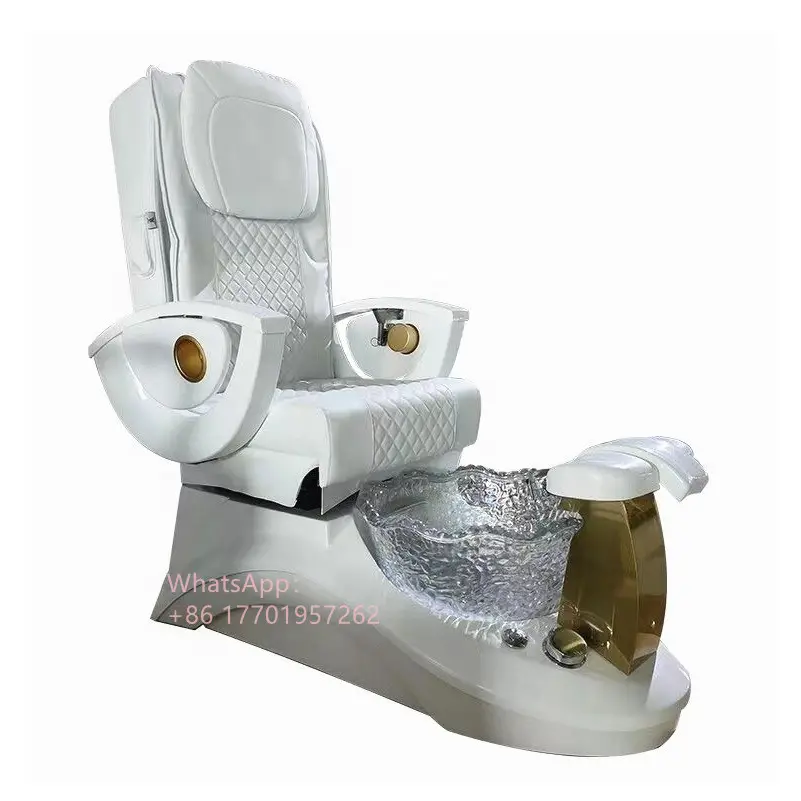 Royal salon de beauté haut de gamme club chaise de massage de pied de pédicure chaise ZY-PC017