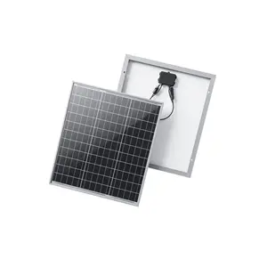 Hot Verkoop Fotovoltaïsche Paneel 12V 18V Solar Pv Leveranciers Starre 50W 60W Mono Kristallijn Zonnepaneel Voor Koelkast Truck