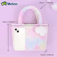 Sac fourre-tout transfrontalier pour femme Metoo Mitu 2023 Nouveau modèle Love Phantom avec peluche intégrée
