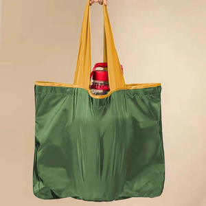 Bolsa de Compras Reutilizable Ecológica de Poliéster, Diseño Plegable y Resistente para Supermercado, Fabricación OEM/ODM - Product Image 5