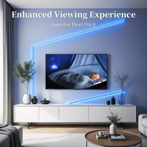 Tira de LED COB azul superbrillante para dormitorio, DC12V 24V 8MM, cinta de LED flexible - Product Image 5