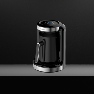 Machine à café turque électrique professionnelle portable, automatique, autonome, style <span class=keywords><strong>Bialetti</strong></span>, usage commercial, capacité de 4 tasses - Product Image 4