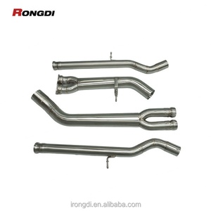 ท่อไอเสียสแตนเลส 304 คุณภาพสูง ราคาคุ้มค่า สำหรับ BMW M3 M4 F80 F82 S58 แบบท่อเดี่ยว  ไหลเวียนอากาศได้ดี - Product Image 3