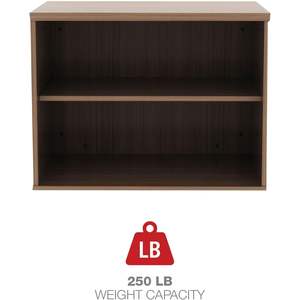 Alera ALE Open Office - Mueble de almacenamiento bajo de nogal, 29 1/2 x 19 1/8 x 22 7/8 pulgadas - Product Image 3