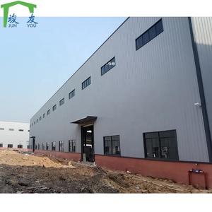 Dễ Dàng Cài Đặt Kim Loại Worshop Gà Trang Trại Nhà Ánh Sáng Kết Cấu Thép Hội Thảo Lớn Khoảng Lắp Ráp Đúc Sẵn Hội Thảo - Product Image 2