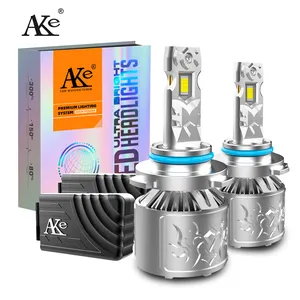 AKE-Bombilla de faro LED H7 de alta calidad, 120W, 12000lm, 3870 chips, bombillas led H4 9-16V, 6000K, H1, H3, H11, 9005, 9006, 9012,