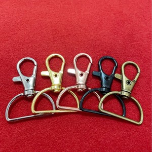 Mosquetón de aleación de zinc con cierre de boca de pez, accesorio duradero para llavero, bolsos, joyería y artículos para mascotas 103 - Product Image 4