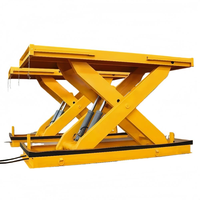 Plateforme élévatrice à ciseaux hydraulique fixe pour entrepôt, idéale pour le chargement et le déchargement de marchandises