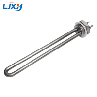 Basse Tension DC 12V/24V/48V 1 pouce BSP/NPT Chauffe-Eau À Immersion Chauffage élément 200mm Longueur 300W/600W/900W TOUT 304SUS