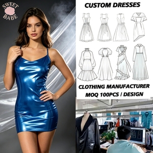 Robe moulante mini tendance pour femme, à bretelles croisées au dos, idéale pour les soirées en boîte de nuit et les occasions spéciales. - Product Image 1