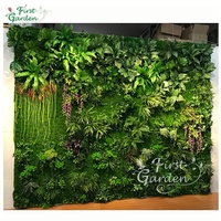 Mur en mousse artificielle qui ne décolorent pas, plantes pendantes, pour fenêtre de mariage, décoration de noël